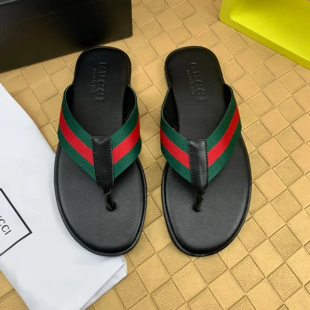 Gucci Web Stripe Slide Sandals [6 styles] — foto 8 de 8