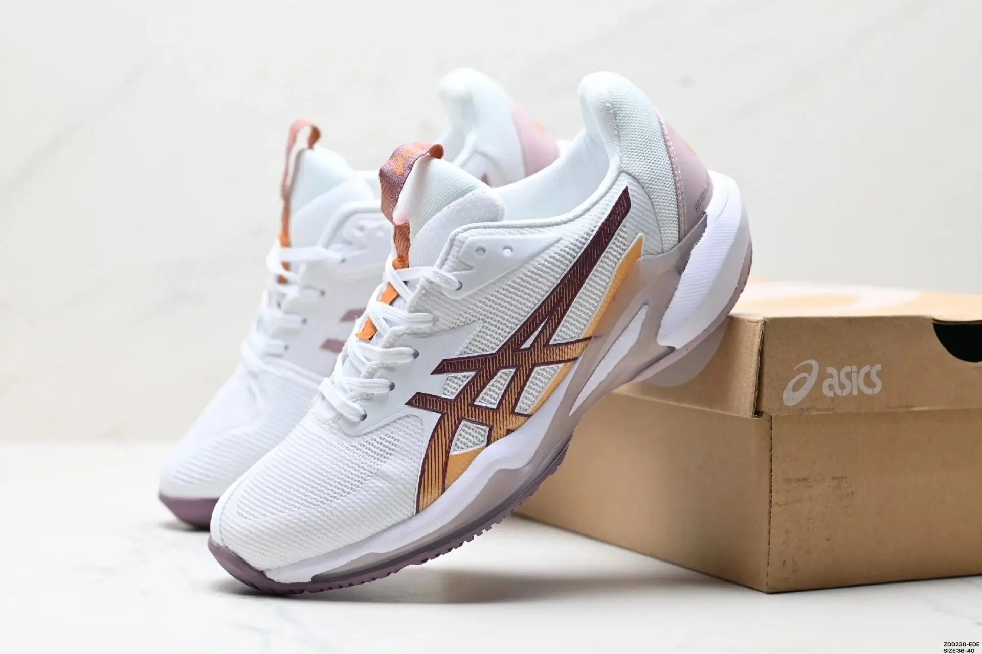 ASICS Gel-Resolution 8 Women's Tennis Shoes - Mint Tint/Blue Bliss — foto 3 de 8