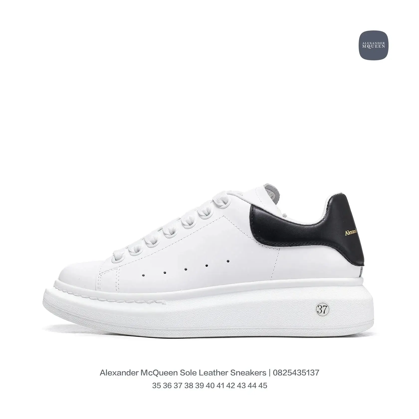 Alexander McQueen Oversized Sole Leather Sneakers [10+ styles] — foto 2 de 8