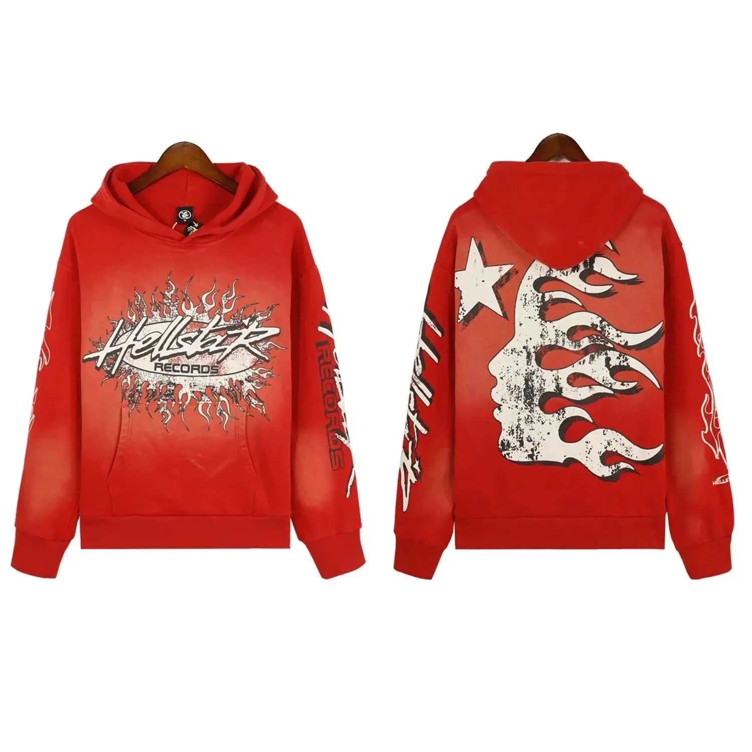 Hellstar Flame Star Hoodies [39 styles] — foto 2 de 5