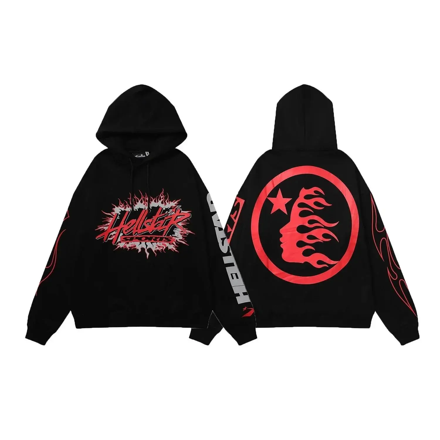 Hellstar Flame Star Hoodies [39 styles] — foto 4 de 5