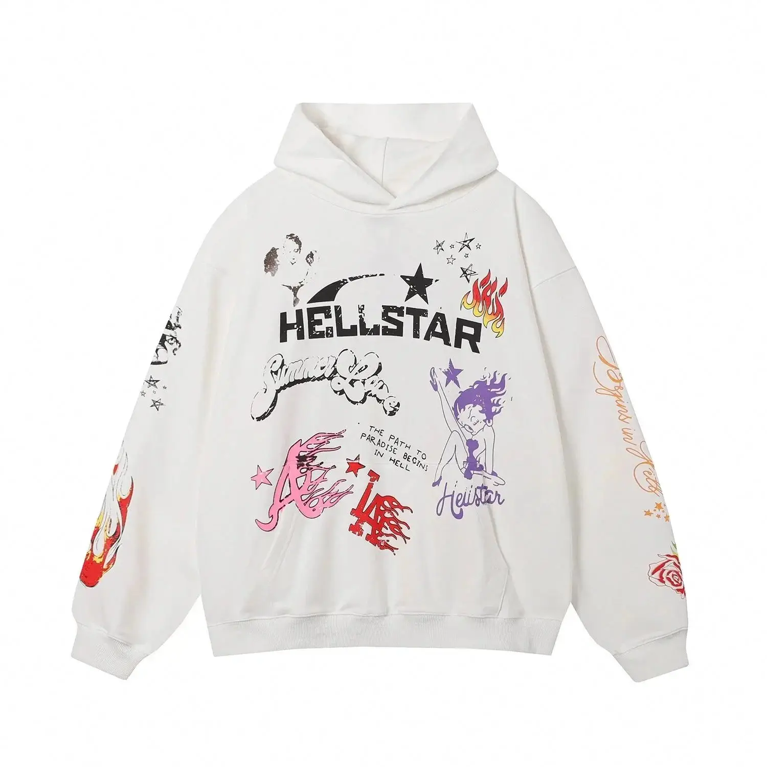 Hellstar Flame Star Hoodies [39 styles] — foto 5 de 5