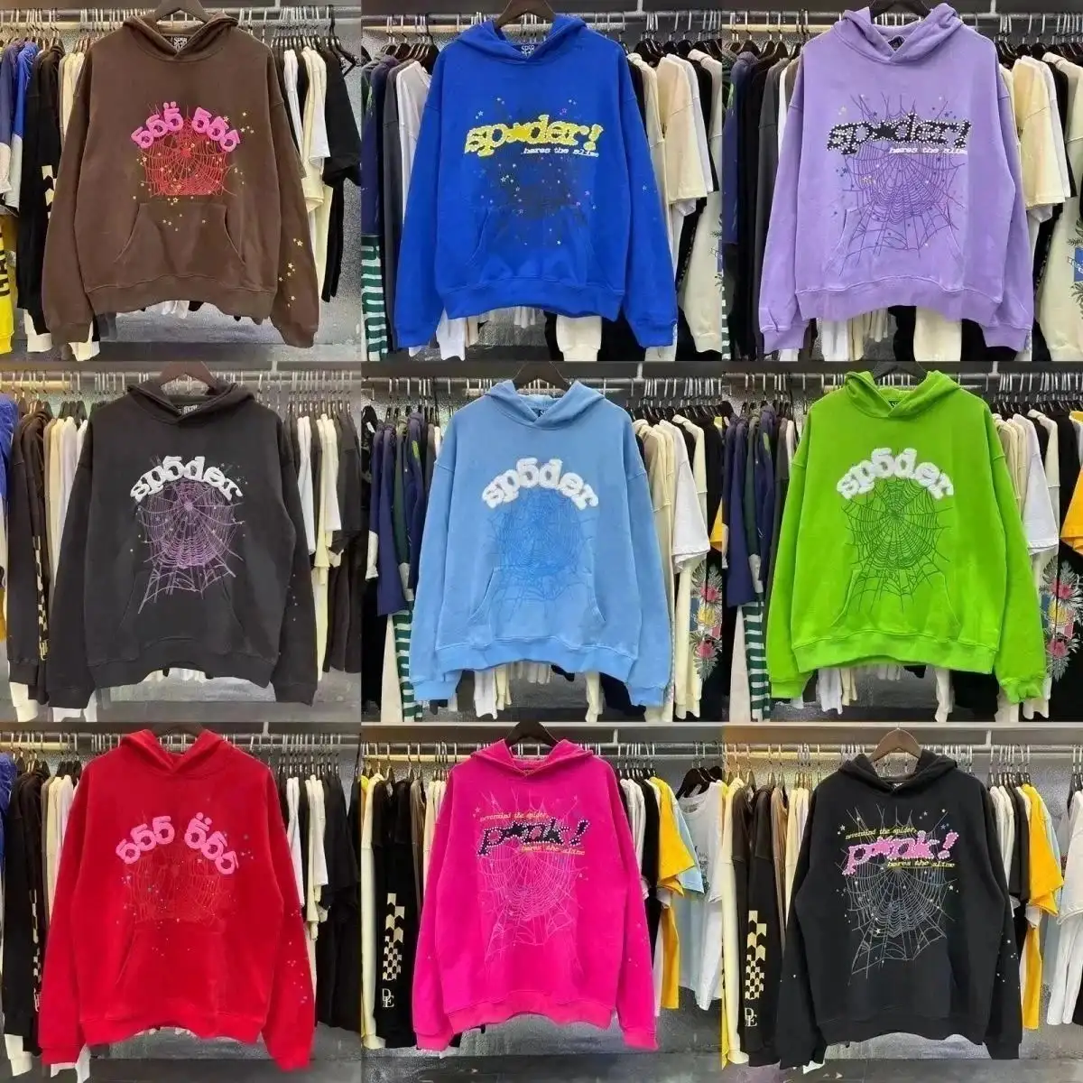 sp5der Hoodie & Pants Tracksuit [30 styles] — foto 2 de 8