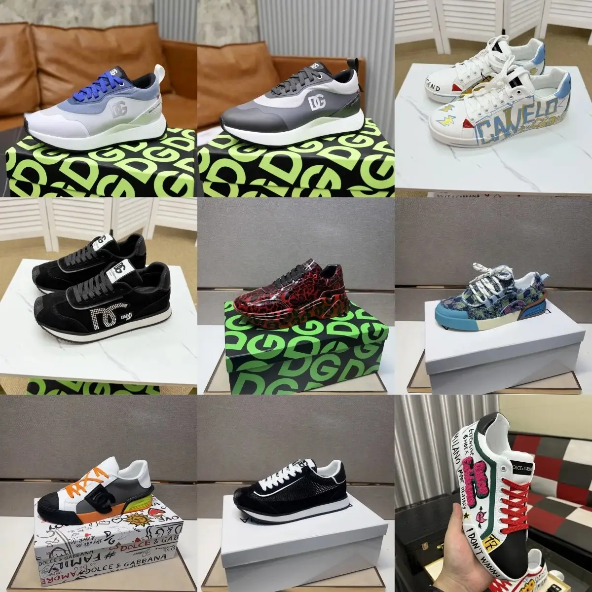Dolce Gabbana Chunky Sneakers [32 styles]