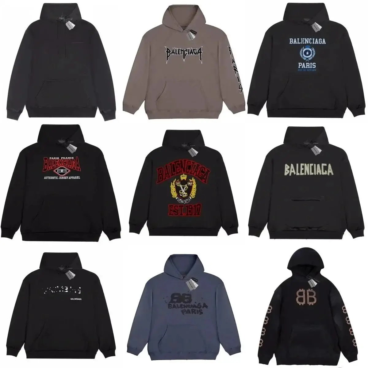 Balenciaga Hoodie [31 styles]